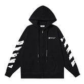 Off White Hooded Coat
