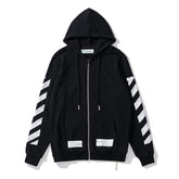 Off White Hooded Coat