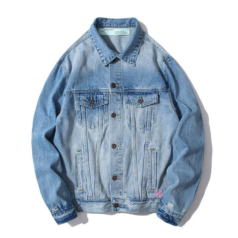 Off White Denim Coats