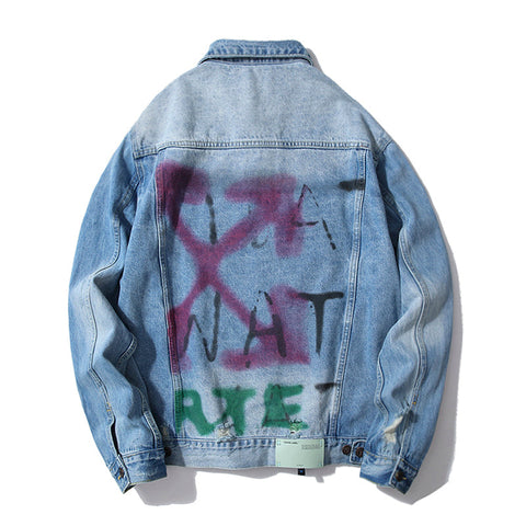 Off White Denim Coats