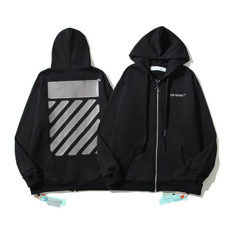 OFF WHITE Hoodie Coat