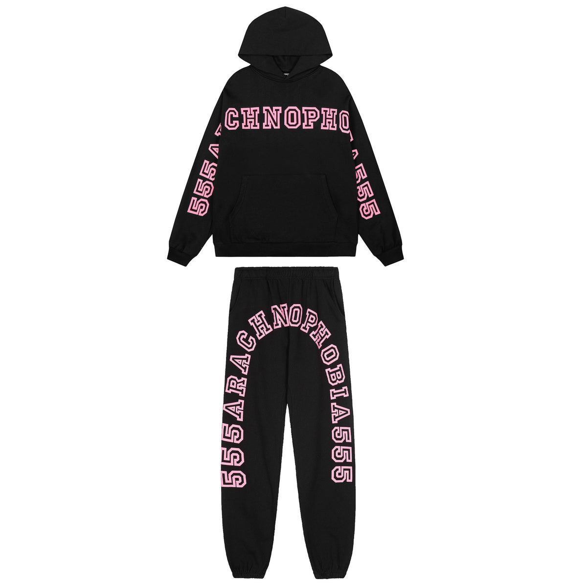 Sp5der Hoodie Pants Suit