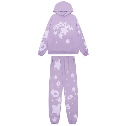 Sp5der Hoodie Pants Suit