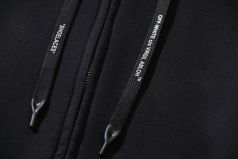 Off White Hooded Coat