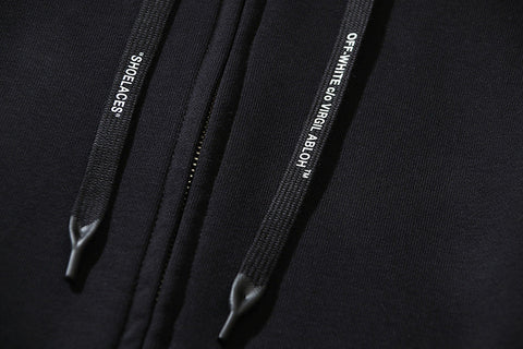 Off White Hooded Coat