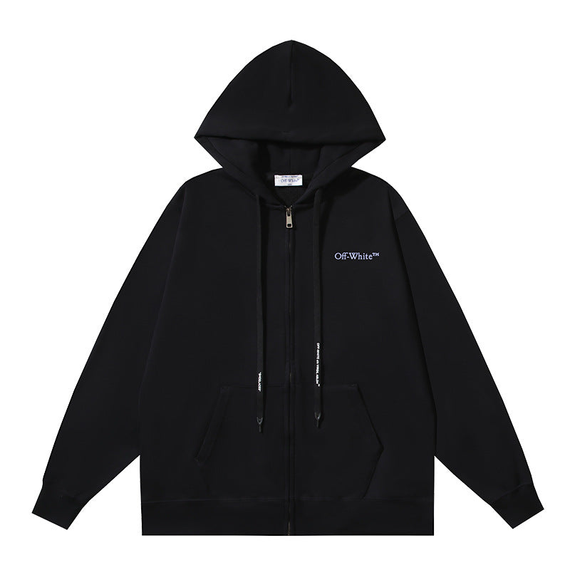 Off White Hooded Coat