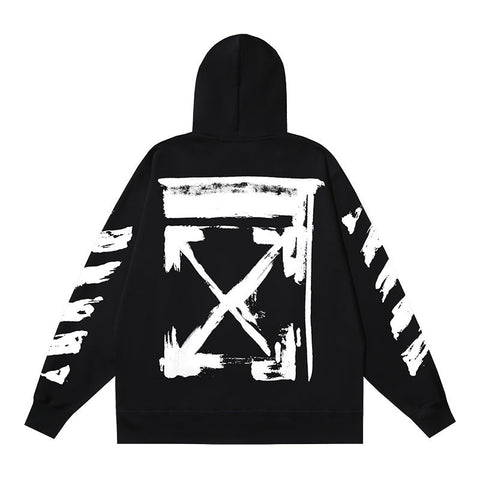 Off White Hooded Coat