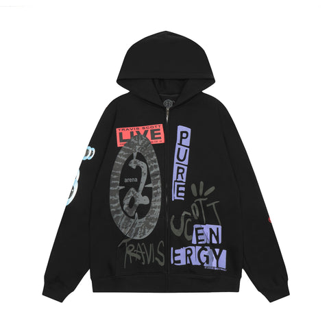 Travis Scott Hooded Coat