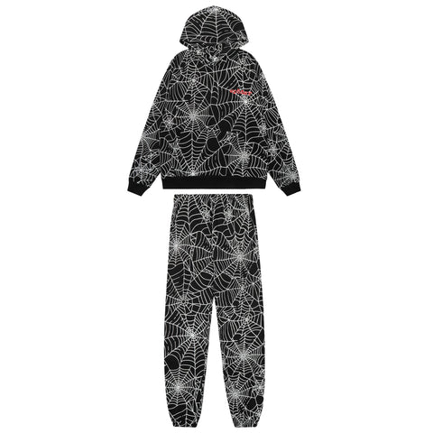 Sp5der Hoodie Pants Suit